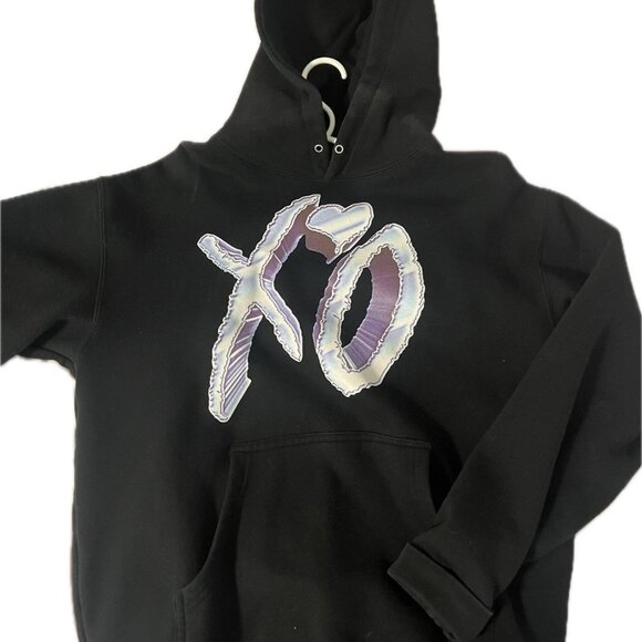 Black XO The Weeknd Hoodie - Picture 1 of 3